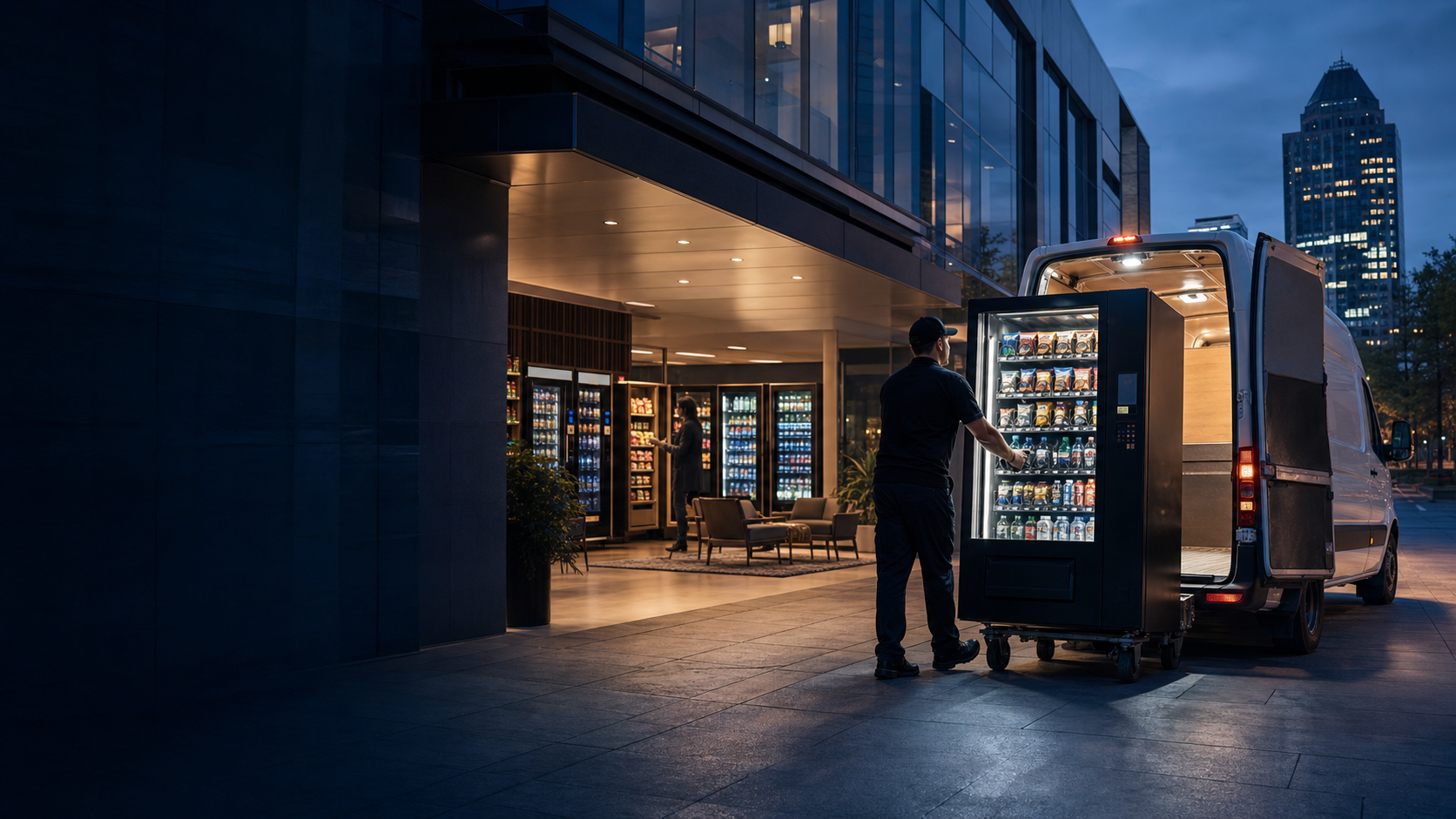 Finance the route, not just one machine. Finance the route, not just one machine.